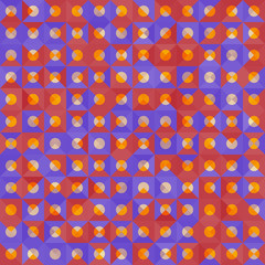 Bright seamless geometric pattern design