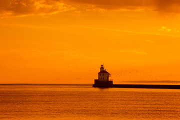 Wisconsin Point Lighthouse Sunrise