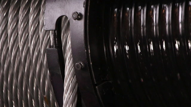Heavy industry - steel rope, hawser