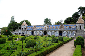 parc du palais de fronteira à Lisbonne