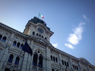 Palazzo del comune di Trieste - Italia