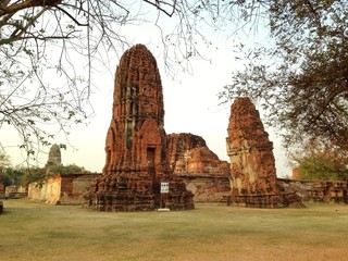 old temple in Ayutthaya