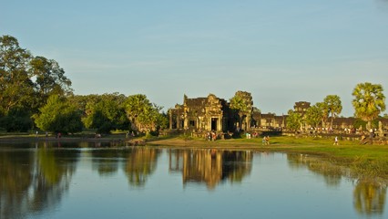 Fototapeta na wymiar Angkor Wat in Siem Reap