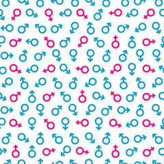 Gender seamless pattern