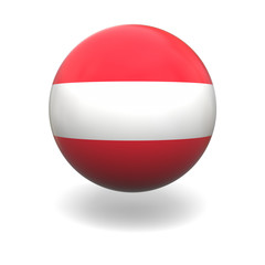Obraz premium Austrian flag