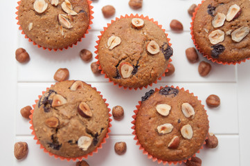 Haselnuss Muffins
