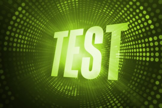 Test against green pixel spiral