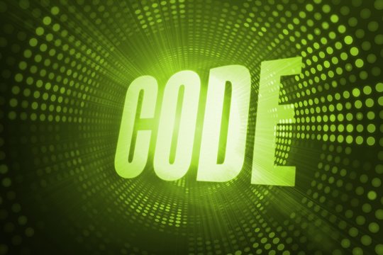 Code against green pixel spiral