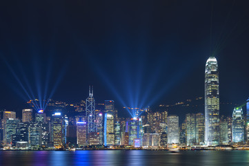 "A Symphony of Lights", Laser show in Hong Kong