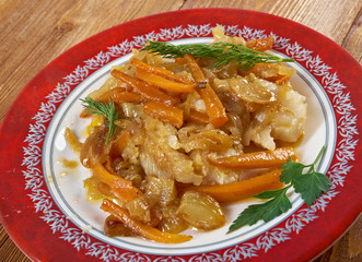 Escabeche  or fried fish