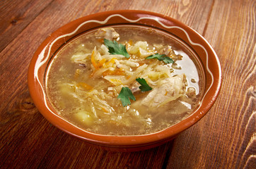 Grandmother's Sauerkraut soup