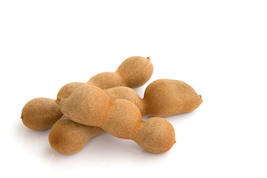 Tamarind isolated on white background