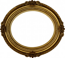 Classic oval frame