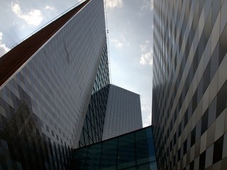 Fototapeta na wymiar Nowoczesne budynki Architektura korporacyjna Biznes