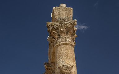 Jerash , roman column