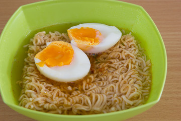 Noodles with egg