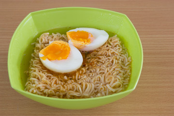 Noodles with egg