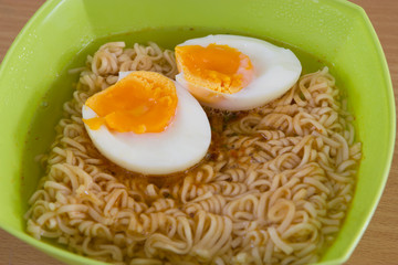 Noodles with egg