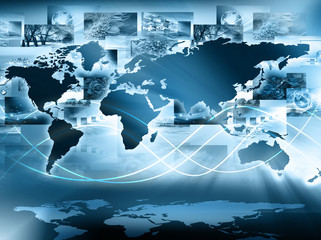 Best Internet Concept of global business from concepts series