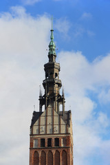 Fototapeta na wymiar Kopuła wieży katedry