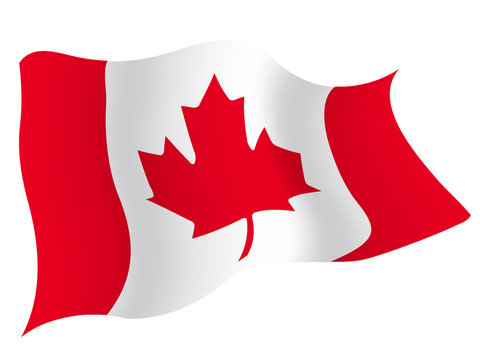 カナダ　国旗　国