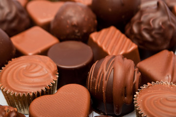 assortiment de chocolats