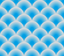 blue vector fish scales