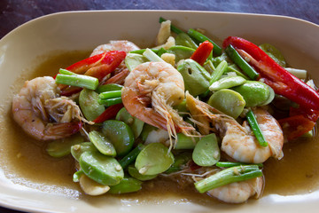 Sato Spicy fried shrimp