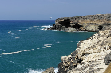 Cliff coast at Ajuy - Fuerteventura