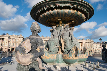 Fontaine place de la concorde