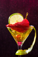 Mojito cocktail at the club
