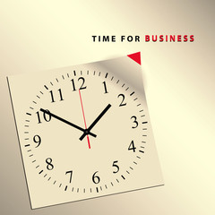 Time for business