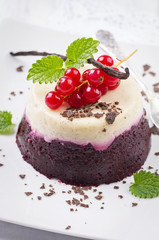 Johannisbeer Pudding