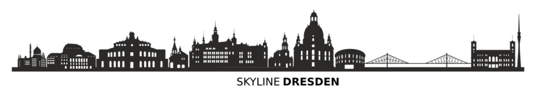 Skyline Dresden Sachsen
