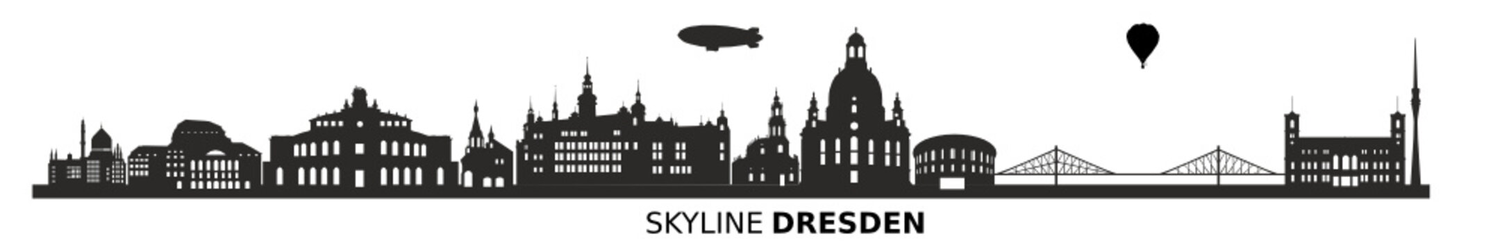 Skyline Dresden Sachsen