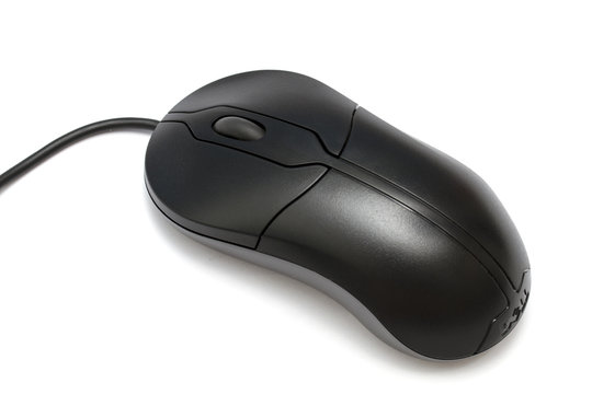 Black Computer Mouse