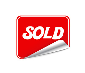 Red sticker