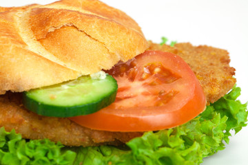 Schnitzelbrötchen