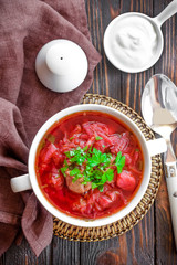 Borscht soup