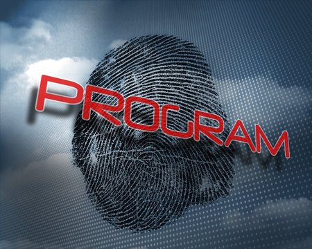 Program against fingerprint in sky