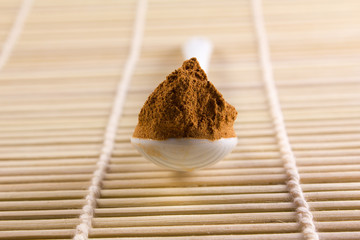 spoon with guarana close