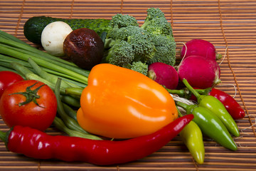 vegetables background