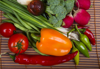 vegetables background