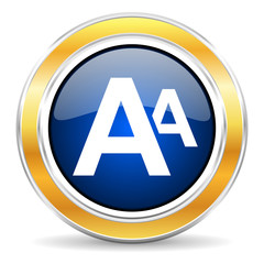 alphabet icon