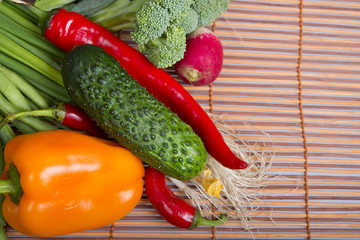 vegetables background