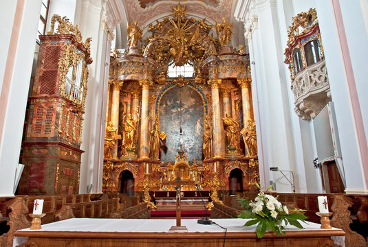 Cistercian Zirc Abbey in Zirc, Hungary