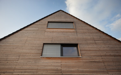 wooden house