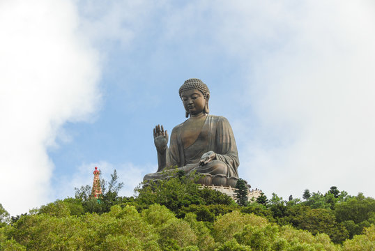 The Tian Tan Buddha in Hong Kong