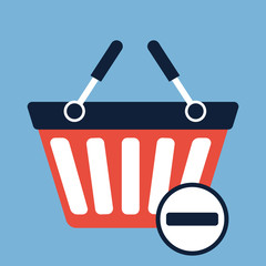 Remove from basket icon