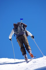 ski de randonnée - ascension © minicel73